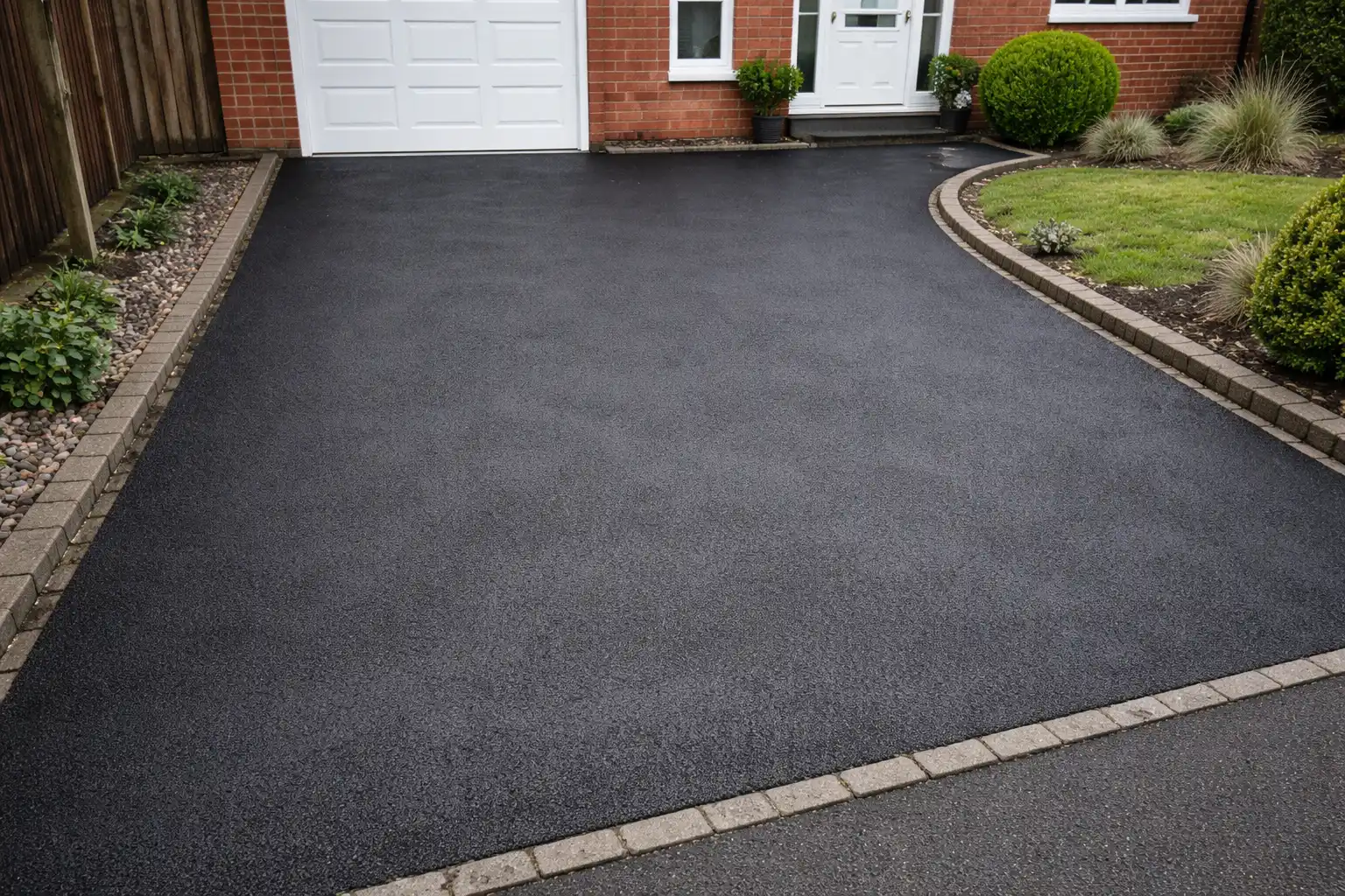 After — tarmac driveway restoration